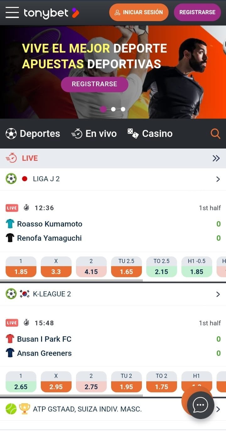 Opiniones tonybet in Peru
